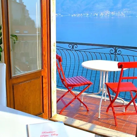 The Palm With Balcony And View * Sala Comacina